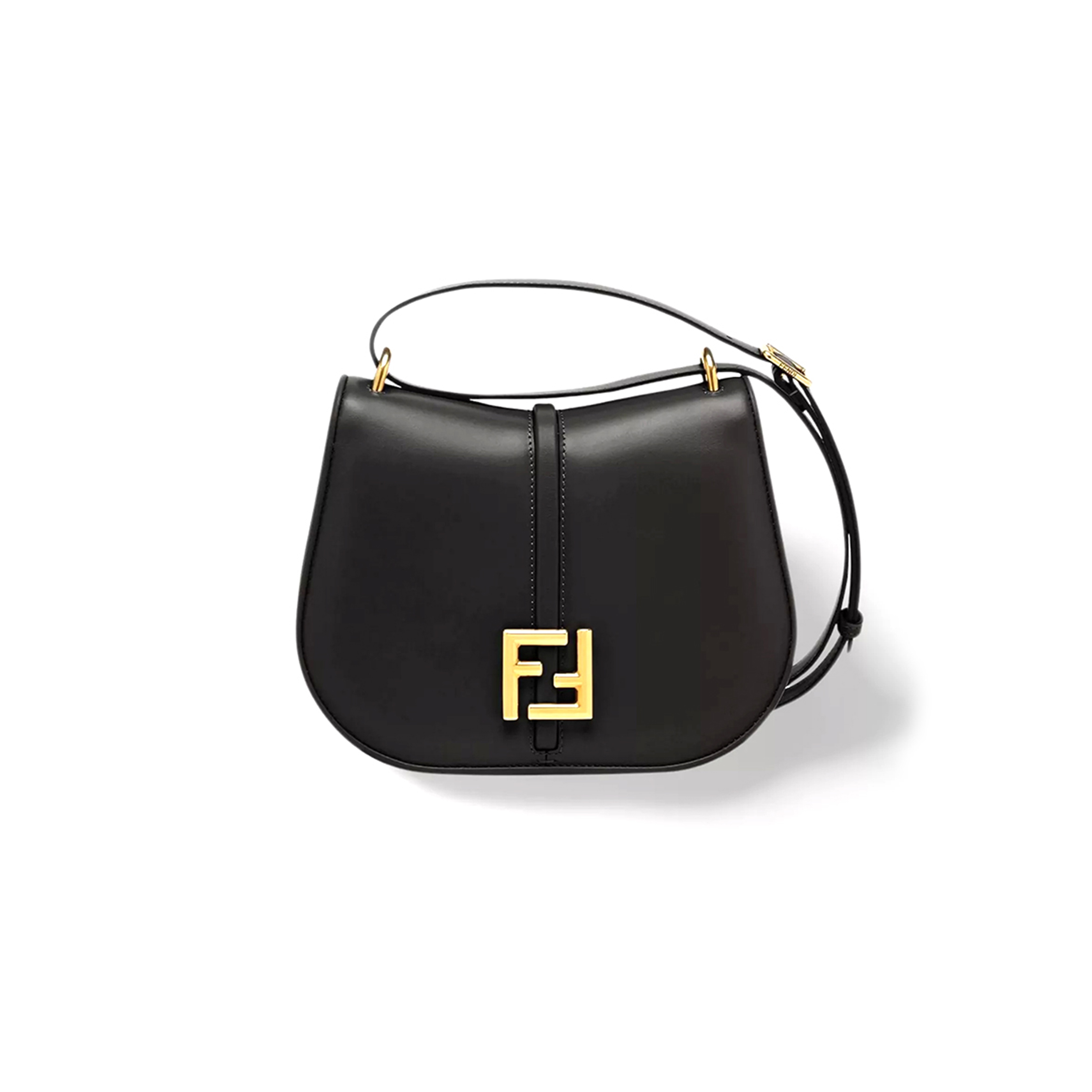 FENDI C'MON MEDIUM LEATHER CROSSBODY BAG 8622L-03 (25*20*7cm)